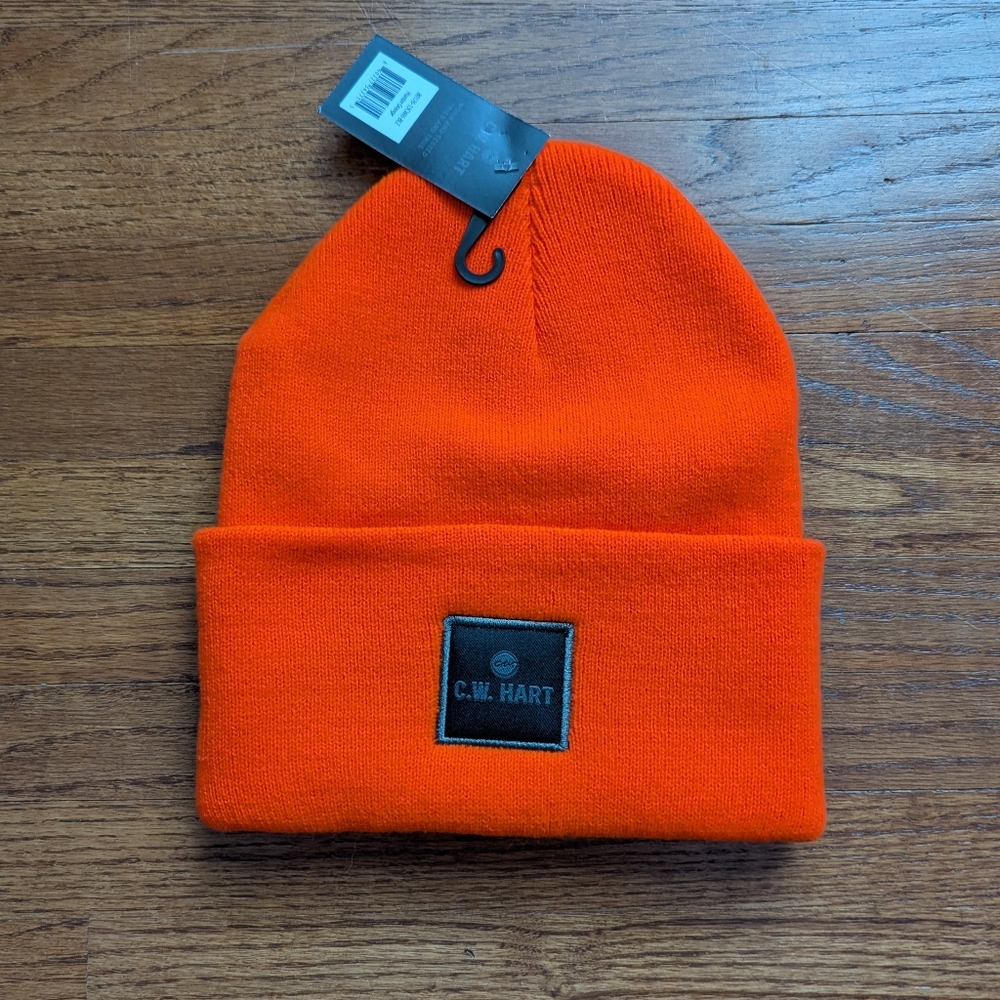 C W Hart | Blaze Orange Stocking Cap
